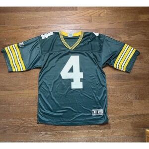 Vintage Brett Favre Green Bay Packers Starter Jersey Mens M 46 NFL‎ Football 90s